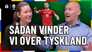 GRAVESEN HAR OPSKRIFTEN SÅDAN RYSTER VI TYSKERNE  Tipsbladets EMshow [upl. by Den]