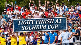 2024 Solheim Cup Recap USA Pulls Out Win Over Europe [upl. by Goeger379]