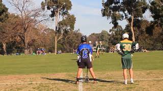 Melbourne Uni versus Caulfield Lacrosse Victoria Div 3 Mens Lacrosse 2018 [upl. by Timmy940]