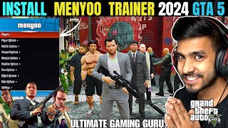 How to Install Menyoo Trainer Mod Menu in GTA 5 Latest 2024  GTA 5 mods [upl. by Etnoved]