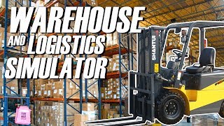 Forkliftin Warehouse amp Logistics Simulator [upl. by Sackey]