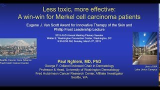 Less toxic more effective A winwin for Merkel cell carcinoma patients [upl. by Isiad]