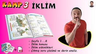 🌎 Dünya İKLİMLER Harita Bilgisi Çalışması 📌KAMP3 Kodlamalarla [upl. by Gersham]