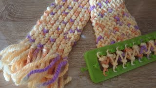 loom knitting videos [upl. by Netsyrk513]