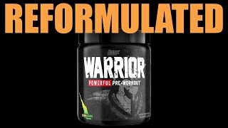 Nutrex Warrior  Reformulated Already [upl. by Imekawulo]