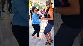 Dancing Bachata Dance in the Dominican Republic [upl. by Dlaner]