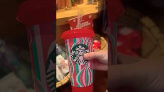 A Starbucks at Christmas starbucks christmas christmastime christmas2024 itstime mariahcarey [upl. by Annaiv]