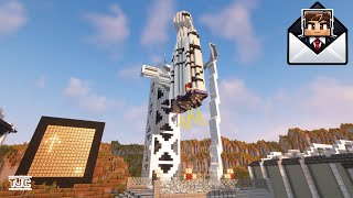 Echter RAKETENSTART in Minecraft  El Rio 📪 [upl. by Eustashe]