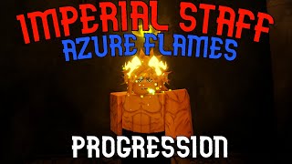 Imperial Azure Flames Progression  Deepwoken [upl. by Arod]