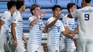 UNC Mens Soccer Tar Heels Run Past Cougars 30 [upl. by Morrill811]