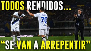 así fue la DESPEDIDA de 🇨🇱 ALEXIS SANCHEZ de INTER 😱 REACCIÓN 🇦🇷 [upl. by Sirromed600]