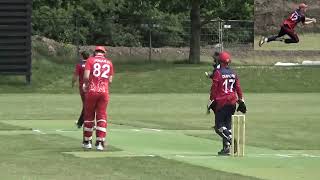 Cricket DK 2024  T20i Denmark v Jersey match 1 June 16 [upl. by Ahrat961]