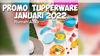 Katalog Tupperware Promo Januari 2022 [upl. by Ribble991]