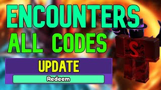 ALL Encounters CODES  Roblox Encounters Codes August 2023 [upl. by Edlyn718]