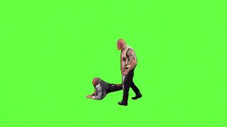 The Rocks Promo After Attacking Cody Rhodes on RAW Green Screen [upl. by Kassia]