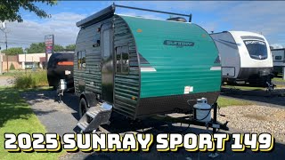 2025 Sunray 149  Veurinks RV Center  Grand Rapids Hudsonville Muskegon dealer [upl. by Leiria71]