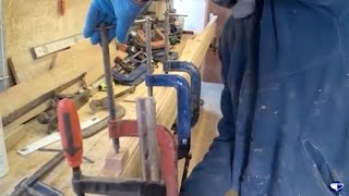 Making a boom  gaff spar  Part 3 [upl. by Ibloc]