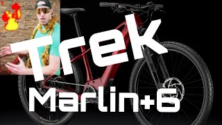 2024 Trek Marlin 6 ebike Walkaround Review and Actual Weight Marlin  6 [upl. by Ellehcal949]