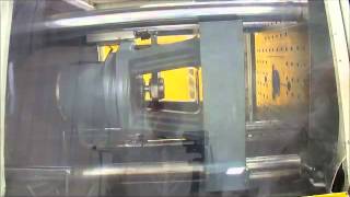 Battenfeld Model BA 800315 CDC Plastic Injection Molding Machine [upl. by Elleved]