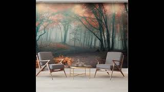 Top 10 Forest Wall Murals by Nikkel Art  Ideas and Inspiration [upl. by Won878]