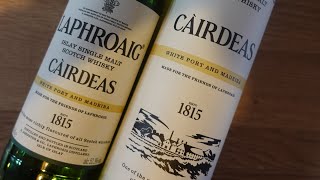 Laphroaig Cairdeas 2023 523  Whisky Wednesday [upl. by Crystie]