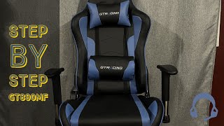 GTRacing Gaming Chair Assembly EASY [upl. by Mcquade727]