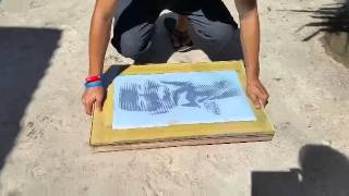 How to make a Photographic Silkscreen Printing [upl. by Esilahs449]