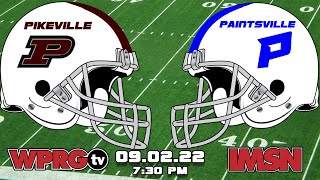 Pikeville Panthers  Paintsville Tigers  High School Football September 2 2022 [upl. by Navarro]