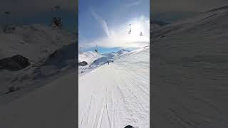 Dreamy mountain days at Livigno Italy snowboarding skiing [upl. by Iret]