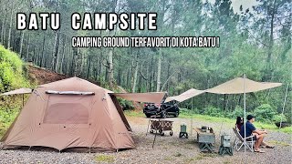 CAMPING DI BATU CAMPSITE  COBAN RAIS BATU FLOWER GARDEN  NATUREHIKE VILLAGE 13 [upl. by Nancee]