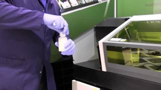 Roland VersaUV LEF Series  Manual Cleaning Procedure [upl. by Nnaycart896]