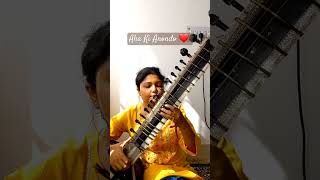 Morning Practice with Sitar ❤️sitar music practice bengali song trendingnow trendingsongs [upl. by Htiffirg]