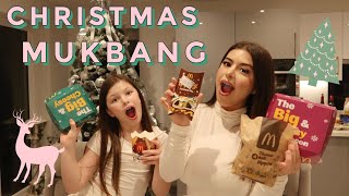 CHRISTMAS MUKBANG QampA WITH MY SISTER🫶🏻🎄  SOPHIA GRACE [upl. by Dixon]