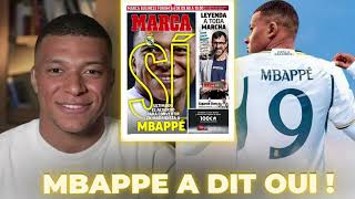 KYLIAN MBAPPE AURAIT DIT OUI AU REAL MADRID [upl. by Nadiya763]