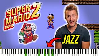 This Mario 2 Theme Is An ENTIRE Jazz Piano MASTERCLASS [upl. by Clyte]