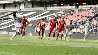 HIGHLIGHTS MK Dons 22 Cheltenham Town [upl. by Colston]