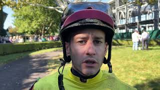 Jockey Flavien Prat on Star of Mystery in Franklin G2 [upl. by Mayne783]