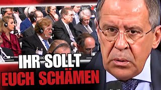 UNFASSBAR🚨Russischer Außenminister STÜRMT NATO GIPFEL [upl. by Marala761]