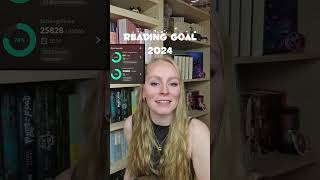 Update Reading Goal ✨️🥰🩷 booktok books readinggoal reading bookshort bookshorts [upl. by Enyalaj]