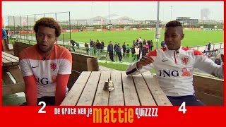 BoÃ«tius en Vilhena spelen de Ken Je Mattie Quizzz [upl. by Eidoc]