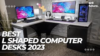 Best L Shaped Computer Desks 2023  The Only 5 Recommend [upl. by Lachlan967]