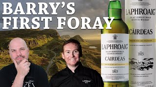 Laphroaig Càirdeas 2023 White Port and Madeira Scotch Review [upl. by Zurkow]