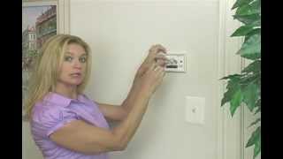 How to Install a Lux TX9600TS Programmable Thermostat [upl. by Lorrad535]