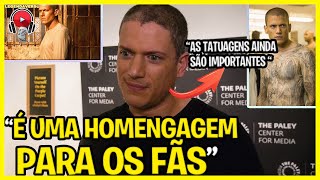 WENTWORTH MILLER FALA SOBRE O RETORNO DE PRISON BREAK  ENTREVISTA LEGENDADA [upl. by Aiclid]