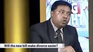 Feminists Unmasked Alimony Property NDTV debate Comments Part 1 [upl. by Geilich]