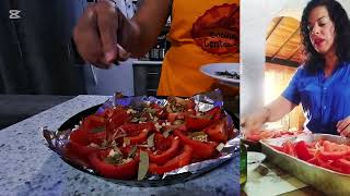 Cocinando Tomates Confitados En Familia 🍅💕 [upl. by Eninej]