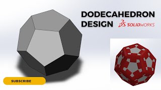 Dodecahedron Design in SolidWorks [upl. by Benjamen]