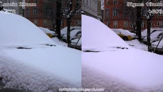 Continuous autofocus comparison Lumix G 20mm vs Sigma 19mm [upl. by Lovell610]