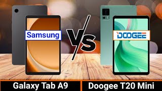 Samsung Galaxy Tab A9 VS Doooge T20 Mini [upl. by Alvin]