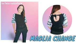 TUTORIAL Maglia quotChangequot uncinetto [upl. by Leak246]